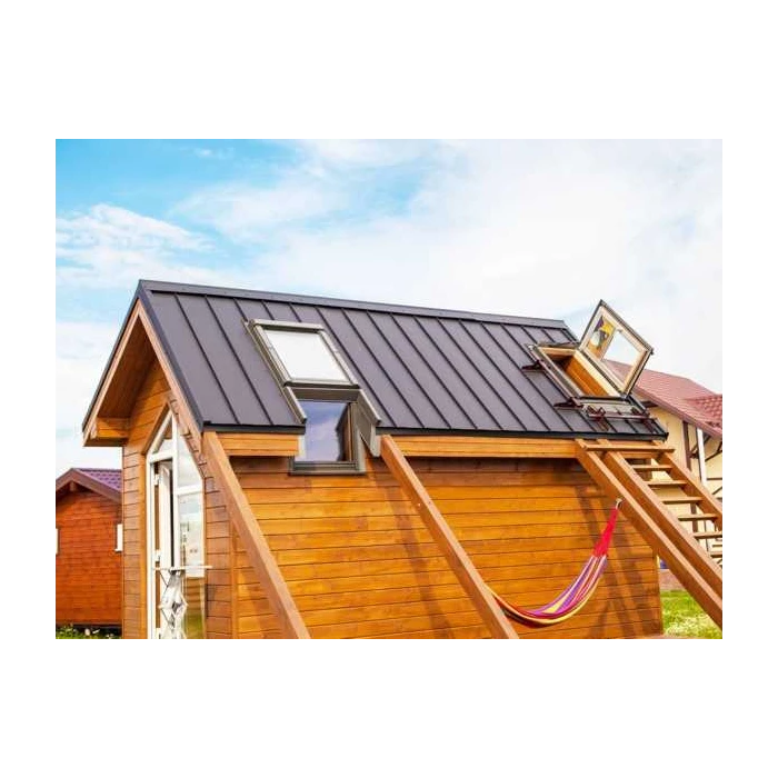 Фальцевая кровля Кликфальц mini Grand Line 0,5 Rooftop Matte RR 32 Темно-Коричневый