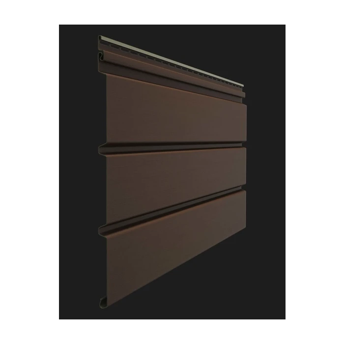 Софит Docke PREMIUM T4 сплошной, каштан